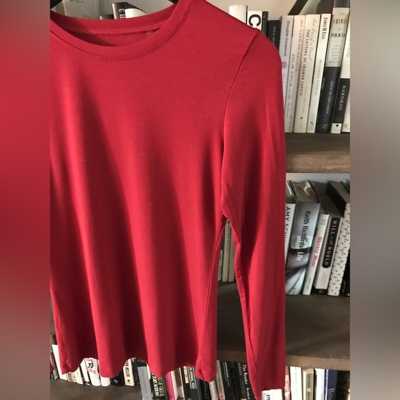 Like New Cuddl Duds Softwear Stretch Long Sleeve Crew Neck Base Layer Tee M - Picture 5 of 13